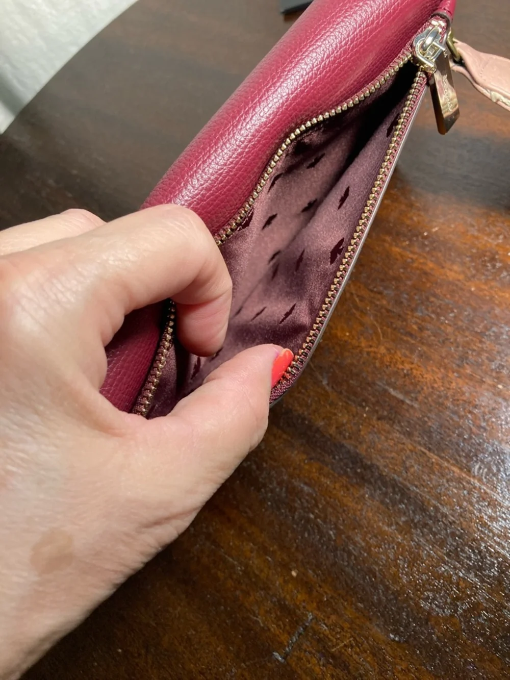kate spade Kate Spade Darcy Clutch Wallet Wristlet with guitar strap